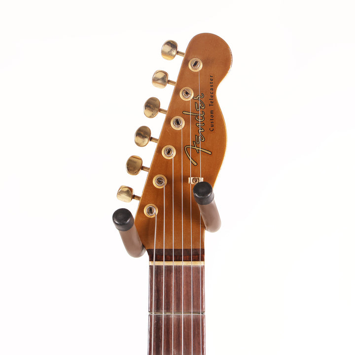Fender Custom Shop Limited Edition Bow Tie Telecaster Custom Aged Firemist Gold