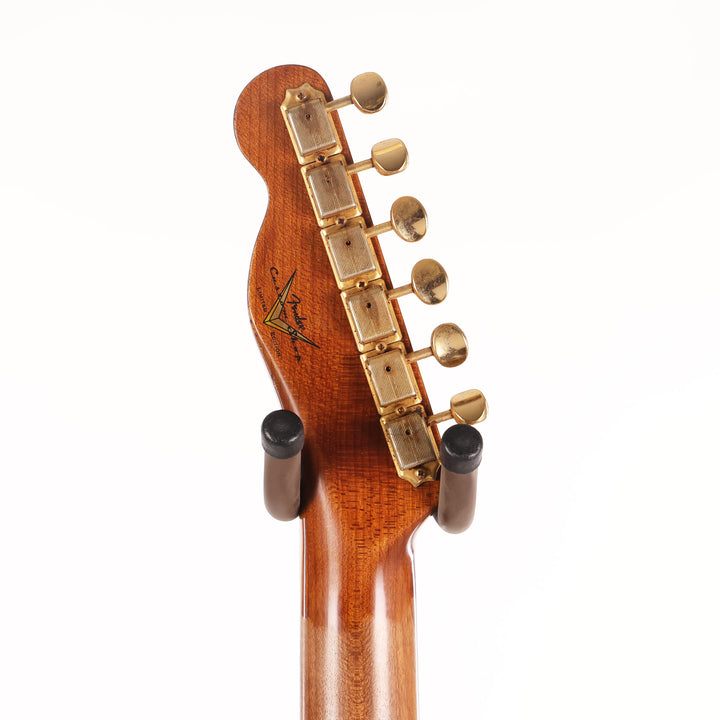 Fender Custom Shop Limited Edition Bow Tie Telecaster Custom Aged Firemist Gold