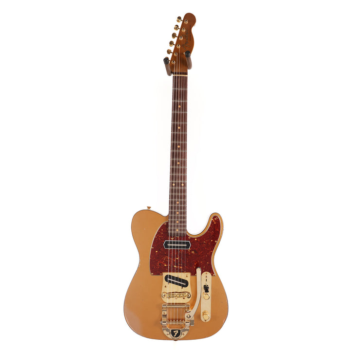 Fender Custom Shop Limited Edition Bow Tie Telecaster Custom Aged Firemist Gold