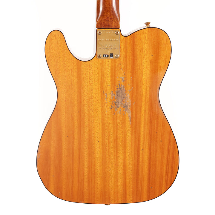 Fender Custom Shop Limited Edition Bow Tie Telecaster Custom Aged Firemist Gold