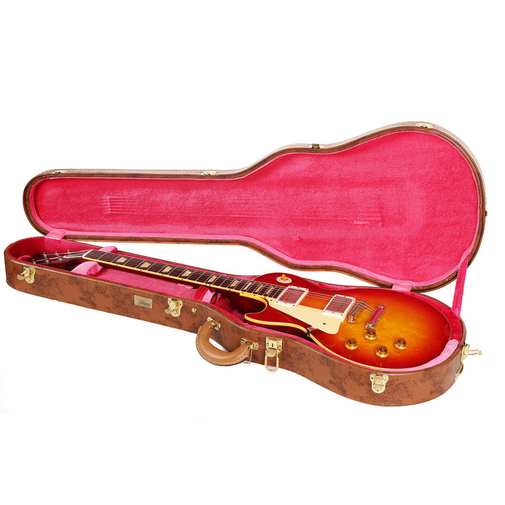 Gibson Custom Shop 1958 Les Paul Reissue Left-Handed Washed Cherry Sunburst VOS