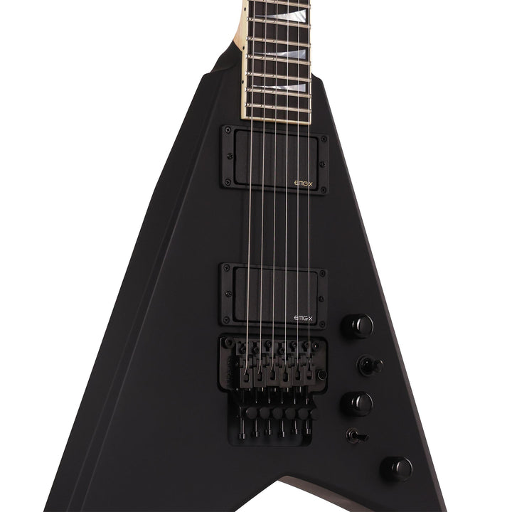 Jackson Custom Shop RR1 Satin Black Reverse Headstock