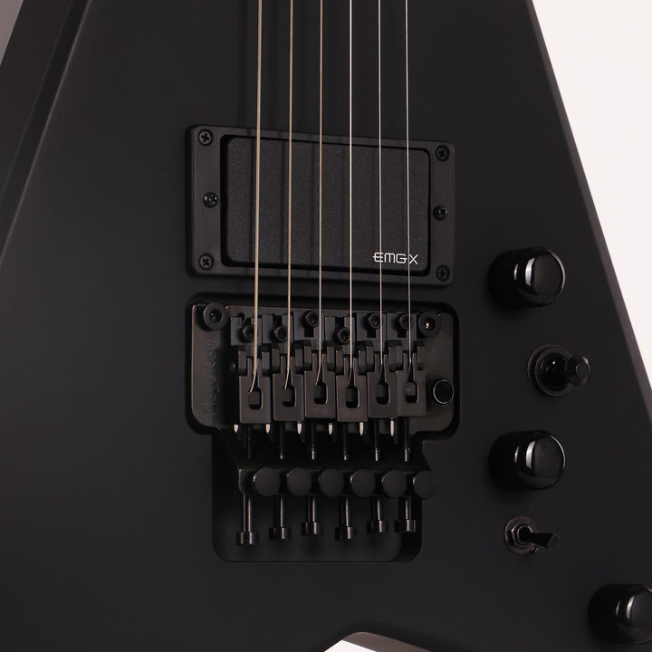 Jackson Custom Shop RR1 Satin Black Reverse Headstock
