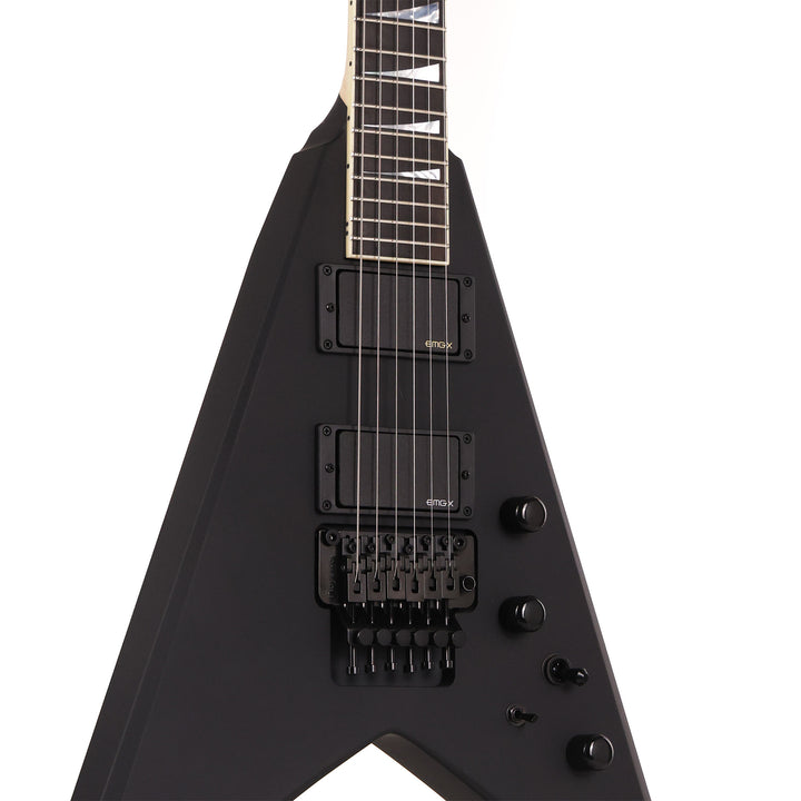 Jackson Custom Shop KV2 Satin Black Reverse Headstock