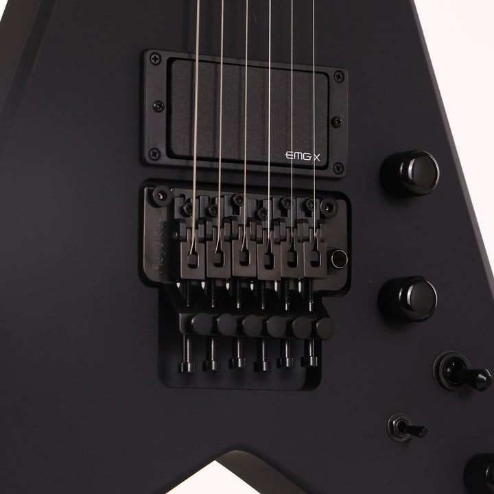 Jackson Custom Shop KV2 Satin Black Reverse Headstock