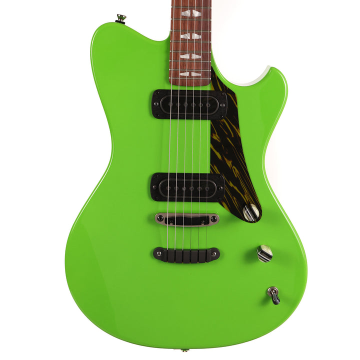 Powers Electric A-Type Hardtail Willow Green and Black Hardware