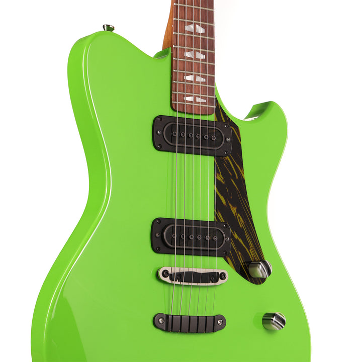 Powers Electric A-Type Hardtail Willow Green and Black Hardware