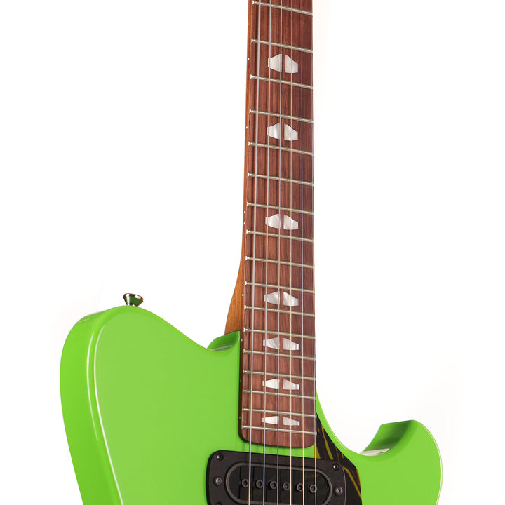 Powers Electric A-Type Hardtail Willow Green and Black Hardware