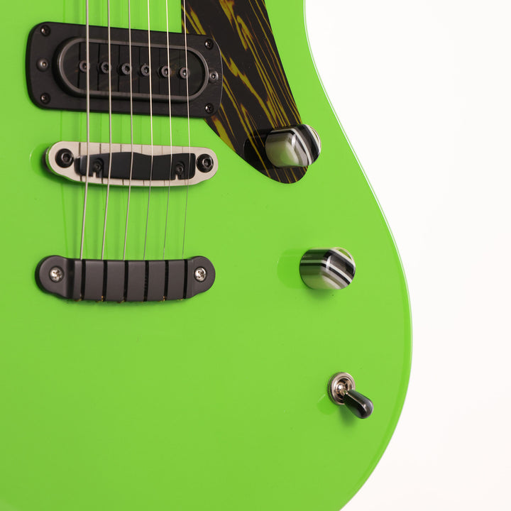 Powers Electric A-Type Hardtail Willow Green and Black Hardware