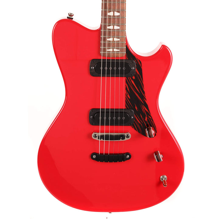 Powers Electric A-Type Hardtail Guards Red and Black Hardware