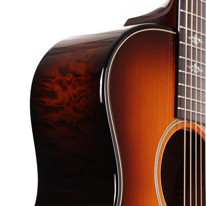 Taylor Custom Shop Builder's Edition Grand Auditorium Music Zoo-Spec Port Orford Cedar AA-Quilt Maple Brushfire Burst