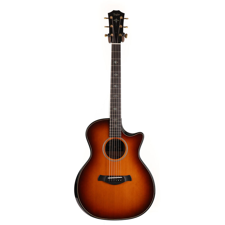Taylor Custom Shop Builder's Edition Grand Auditorium Music Zoo-Spec Port Orford Cedar AA-Quilt Maple Brushfire Burst