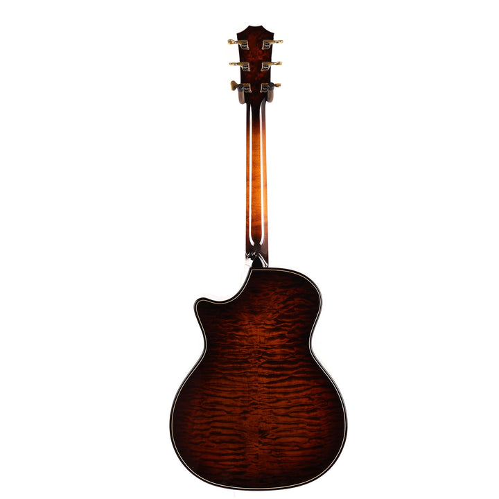 Taylor Custom Shop Builder's Edition Grand Auditorium Music Zoo-Spec Port Orford Cedar AA-Quilt Maple Brushfire Burst