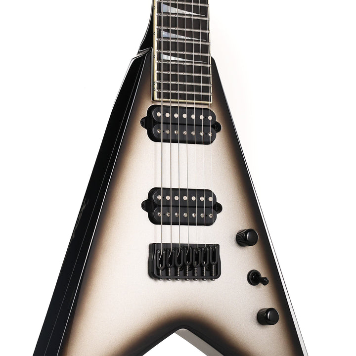 Jackson Custom Shop King V 7-String Silverburst