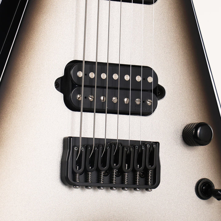 Jackson Custom Shop King V 7-String Silverburst