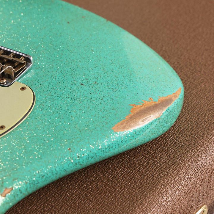 Fender Custom Shop Limited Edition 1960 Stratocaster Seafoam Green Sparkle Relic