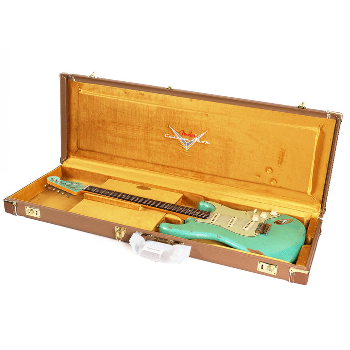 Fender Custom Shop Limited Edition 1960 Stratocaster Seafoam Green Sparkle Relic
