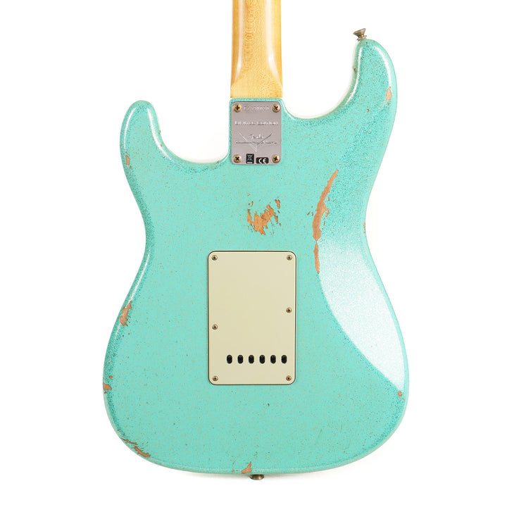 Fender Custom Shop Limited Edition 1960 Stratocaster Seafoam Green Sparkle Relic