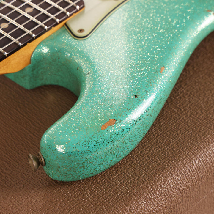 Fender Custom Shop Limited Edition 1960 Stratocaster Seafoam Green Sparkle Relic