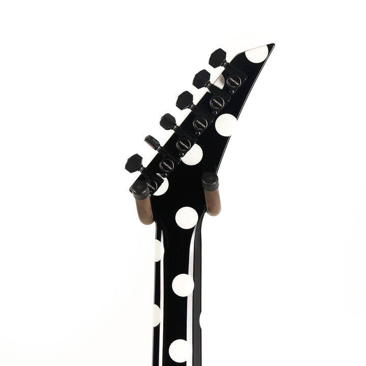 Jackson Custom Shop Rhoads RR24 Black and White Polka Dots