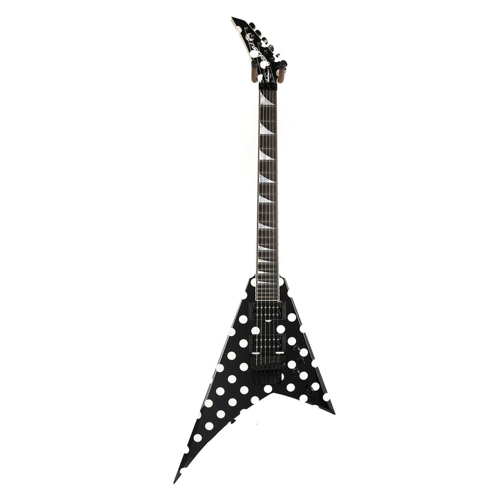 Jackson Custom Shop Rhoads RR24 Black and White Polka Dots