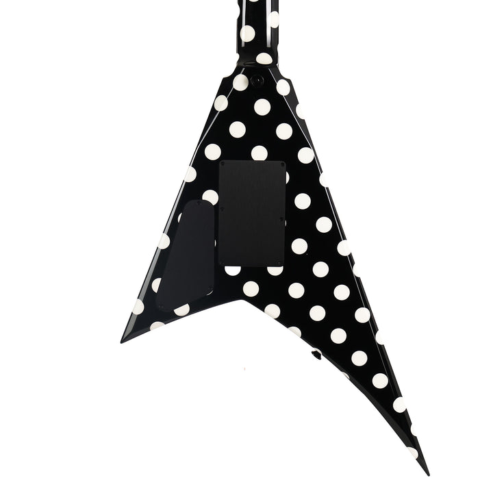 Jackson Custom Shop Rhoads RR24 Black and White Polka Dots