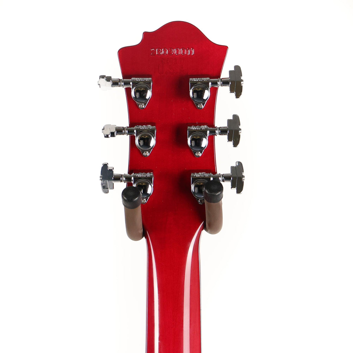 B.C. Rich USA Custom Shop Bich 6-String Quilt Top Cherry Red — 10