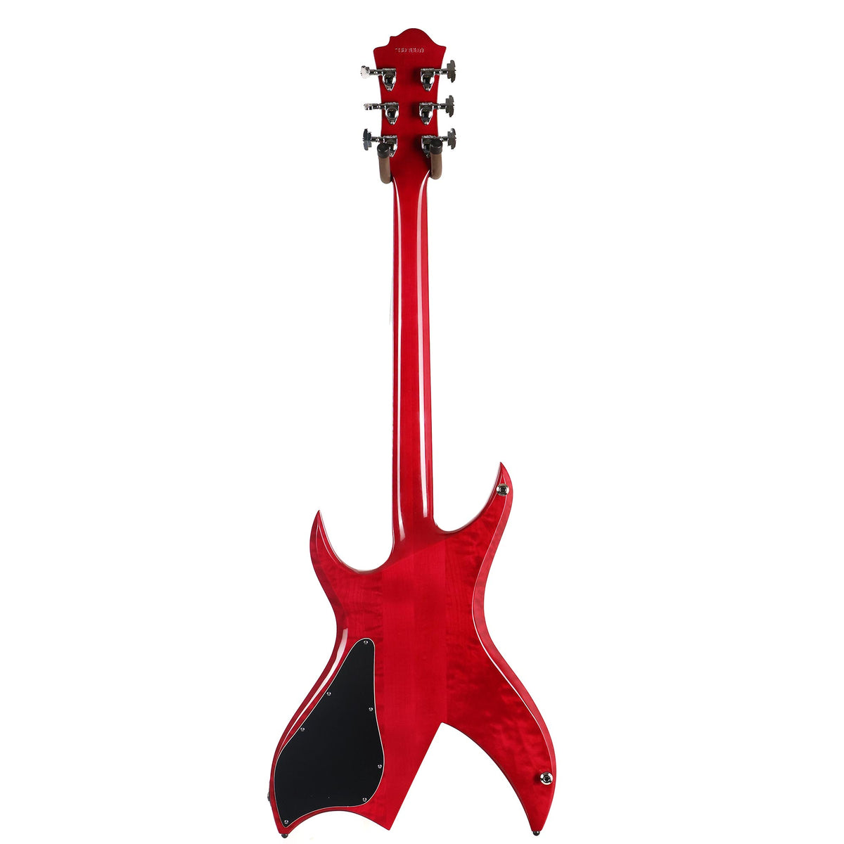 B.C. Rich USA Custom Shop Bich 6-String Quilt Top Cherry Red — 4