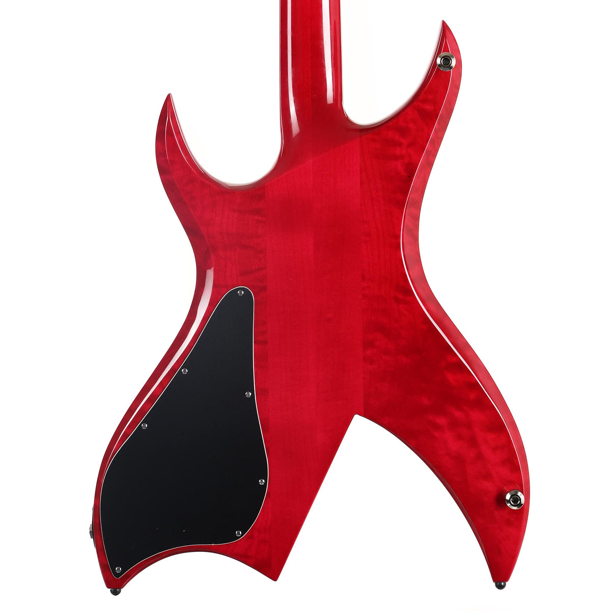 B.C. Rich USA Custom Shop Bich 6-String Quilt Top Cherry Red — 6