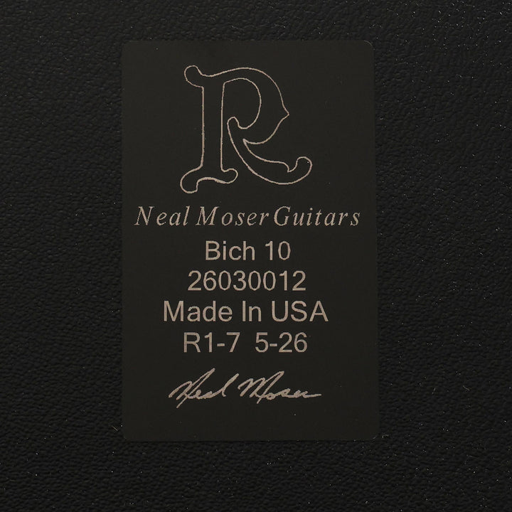 B.C. Rich USA Custom Shop Bich 6-String Salmon Pink
