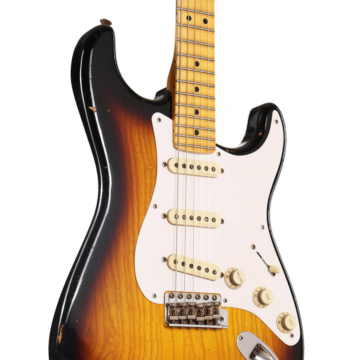 Fender Custom Shop Eric Clapton Stratocaster Masterbuilt Todd Krause Journeyman Relic 2-Tone Sunburst — 5