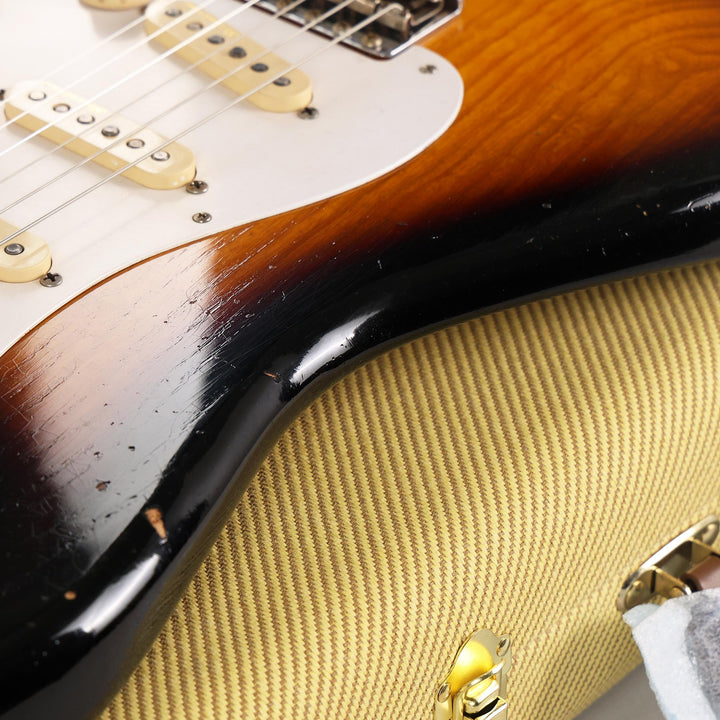 Fender Custom Shop Eric Clapton Stratocaster Masterbuilt Todd Krause Journeyman Relic 2-Tone Sunburst