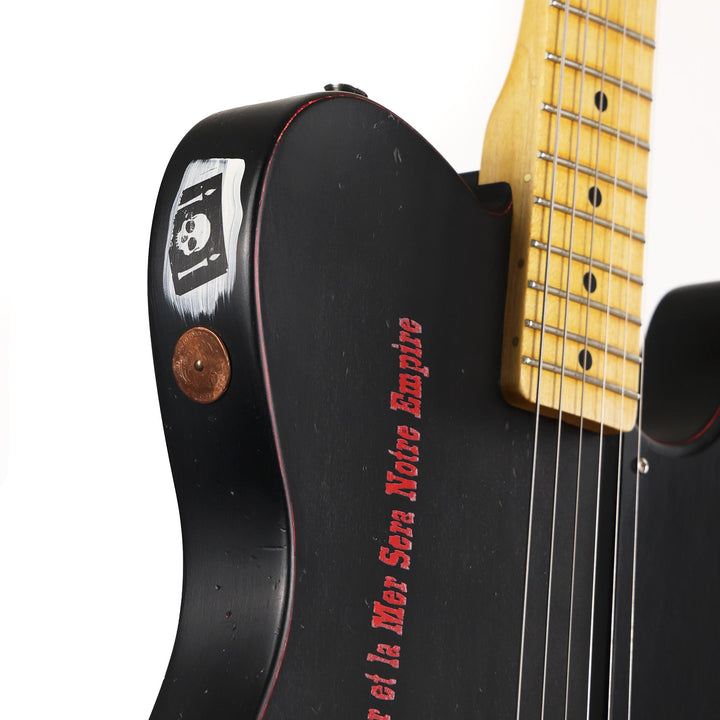 El Cabron Guitars 'Lettre De Marque' Black and Red