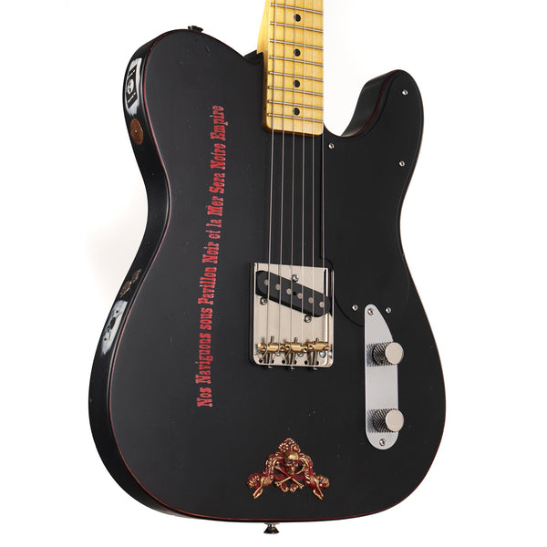 El Cabron Guitars 'Lettre De Marque' Black and Red