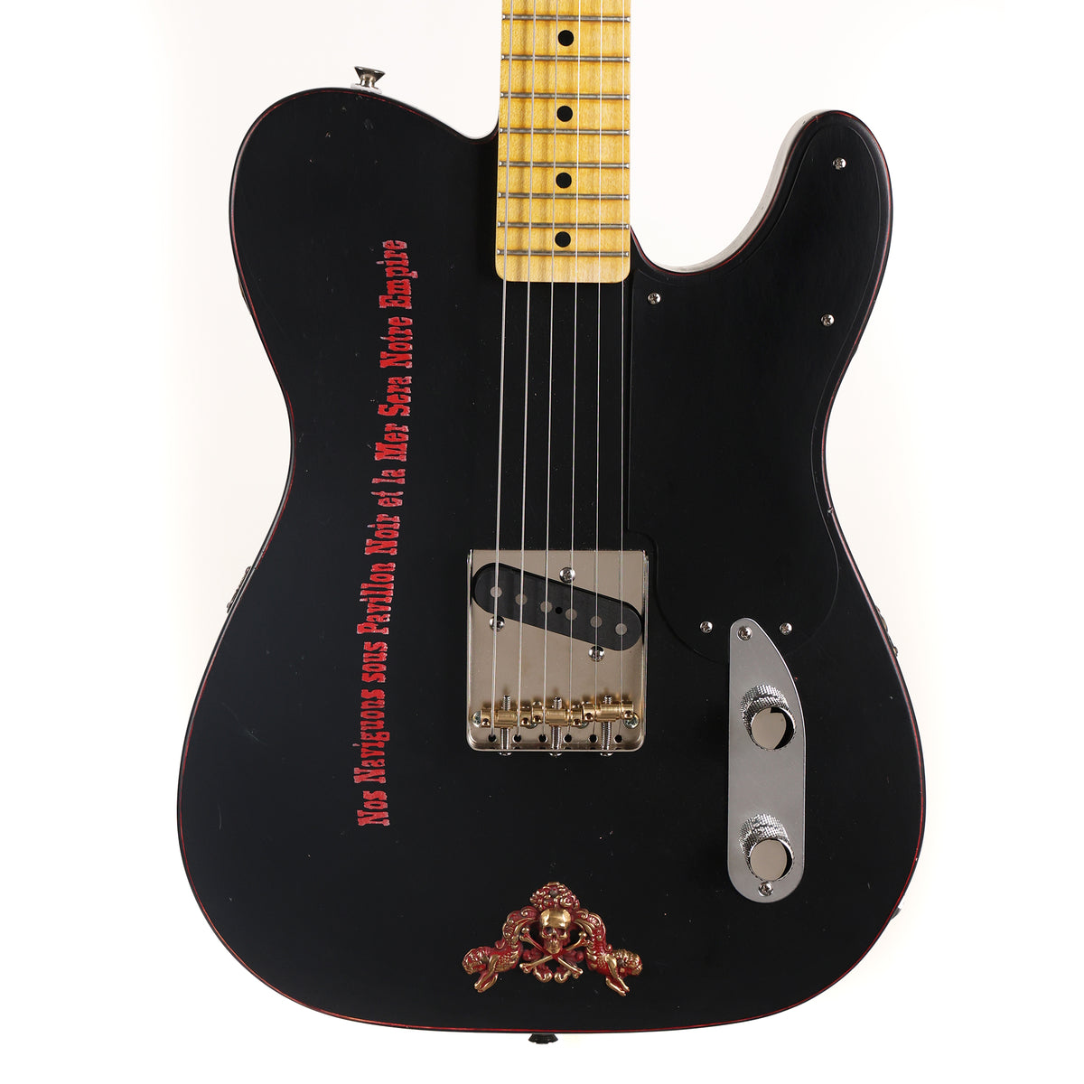 El Cabron Guitars 'Lettre De Marque' Black and Red — 2