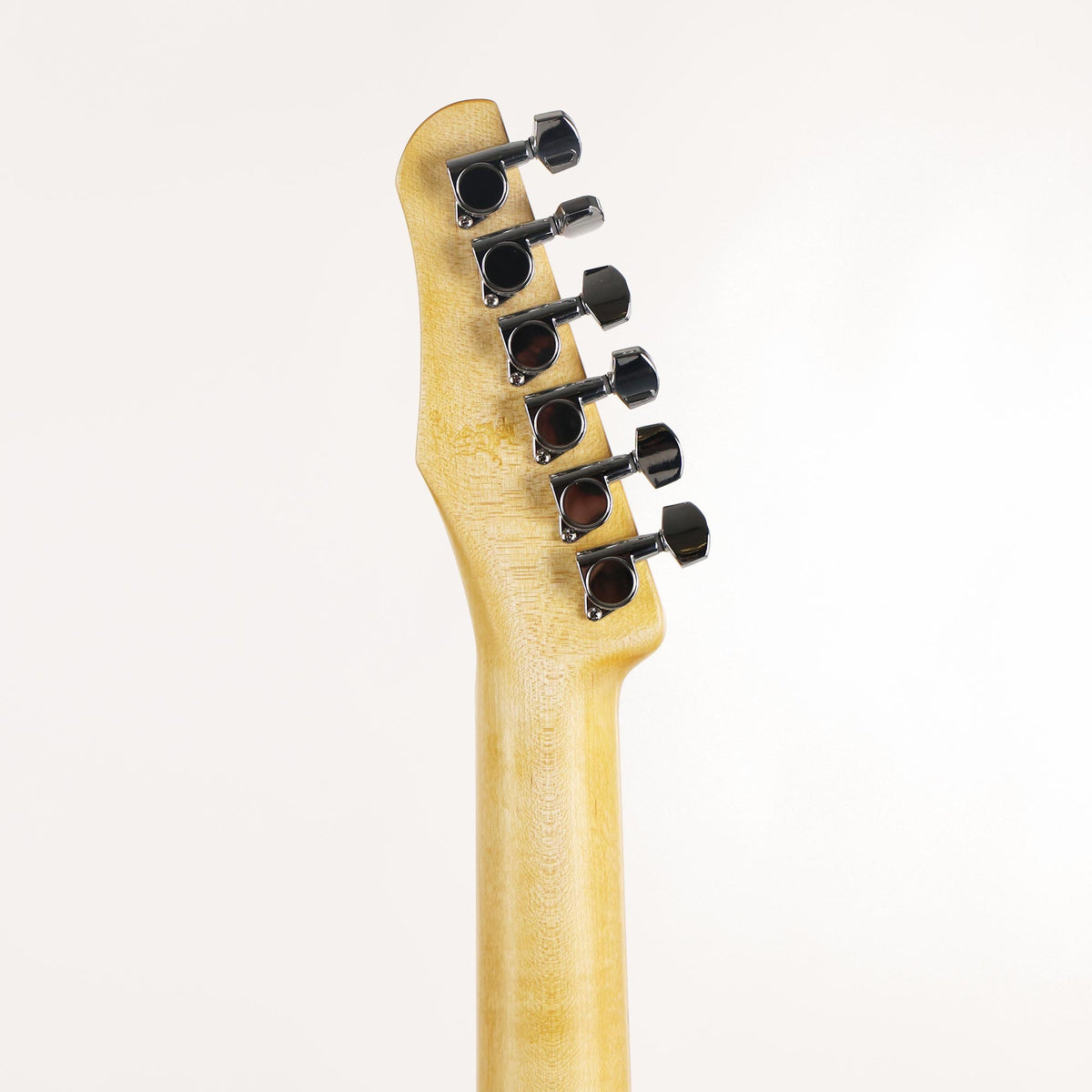 El Cabron Guitars 'White and Black Pinstripe Custom' — 9