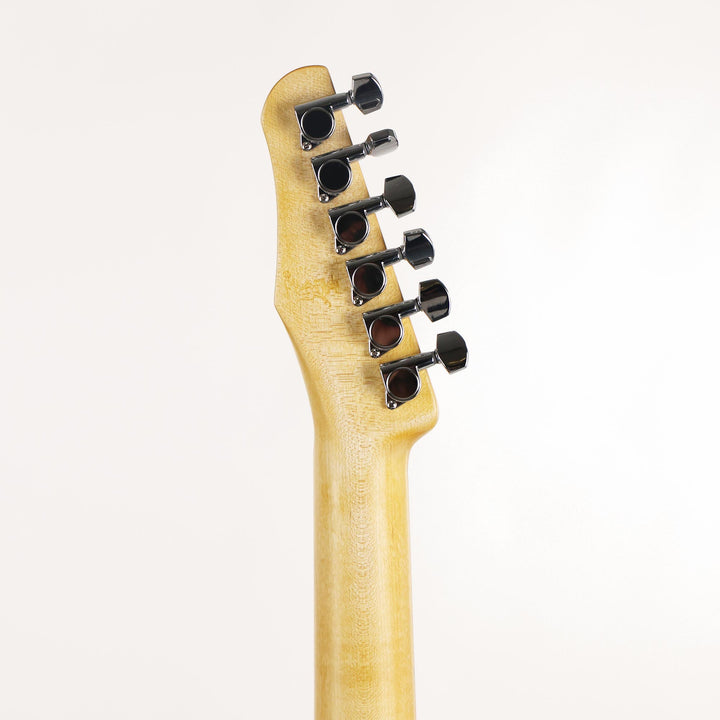 El Cabron Guitars 'White and Black Pinstripe Custom'