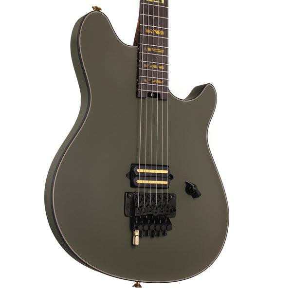 EVH Custom Shop Wolfgang 1H Satin Olive Drab Green