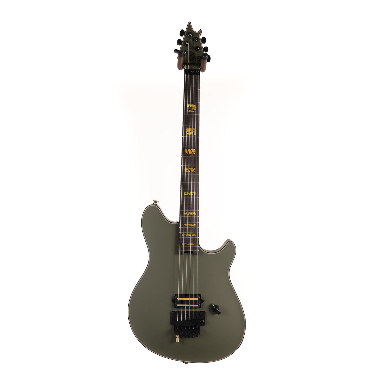 EVH Custom Shop Wolfgang 1H Satin Olive Drab Green — 3