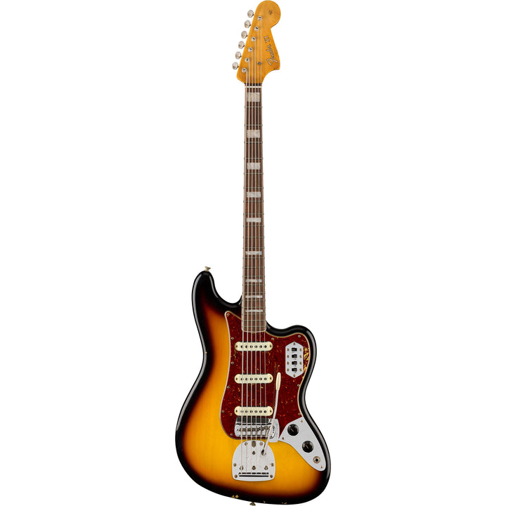Fender Custom Shop George Harrison 1967 Bass VI Relic Bleached 3-Color Sunburst