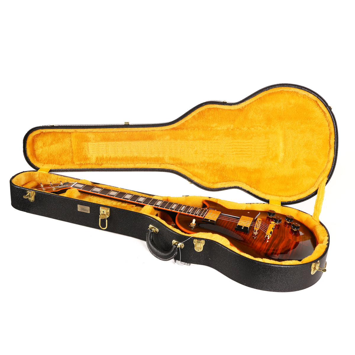 Gibson Custom Shop Les Paul Custom Figured Orange Widow — 12