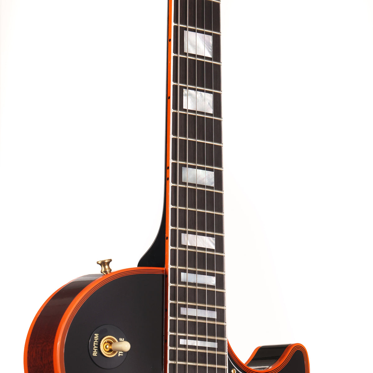 Gibson Custom Shop Les Paul Custom Figured Orange Widow — 7