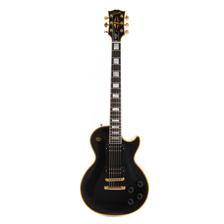 Gibson Custom Shop Les Paul Custom Made 2 Measure Antique Ebony with Carmelita Neck Profile