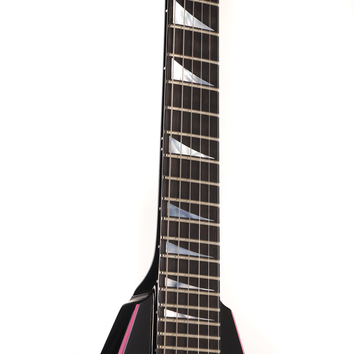 Jackson Custom Shop Rhoads RR24 Black with Bubblegum Bevels and Killswitch