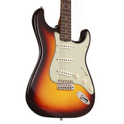 Fender Custom Shop Vintage Custom 1959 Stratocaster Chocolate 3-Tone Sunburst Flash Coat