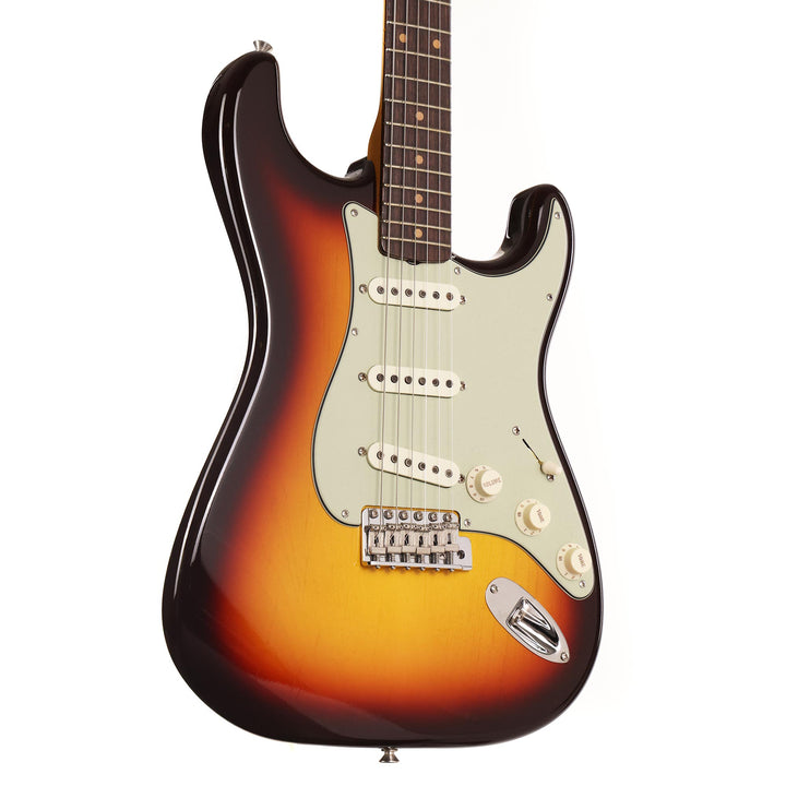 Fender Custom Shop Vintage Custom 1959 Stratocaster Chocolate 3-Tone Sunburst Flash Coat
