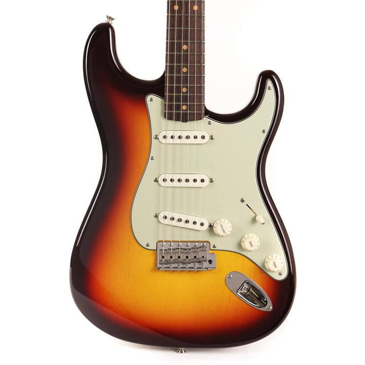 Fender Custom Shop Vintage Custom 1959 Stratocaster Chocolate 3-Tone Sunburst Flash Coat