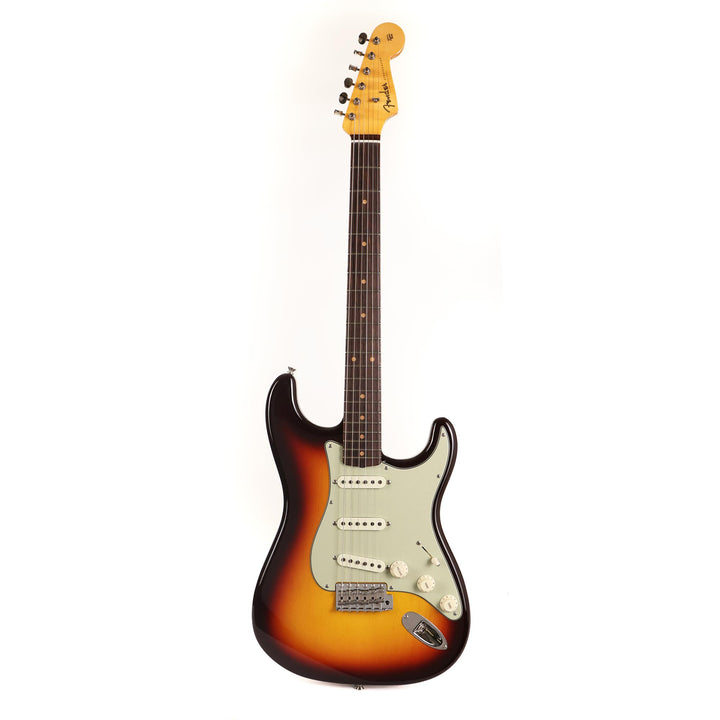 Fender Custom Shop Vintage Custom 1959 Stratocaster Chocolate 3-Tone Sunburst Flash Coat