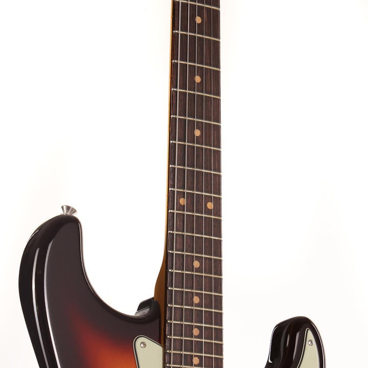 Fender Custom Shop Vintage Custom 1959 Stratocaster Chocolate 3-Tone Sunburst Flash Coat