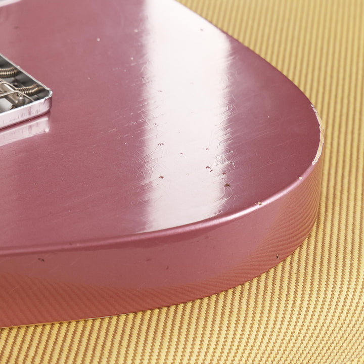 Fender Custom Shop 1956 Esquire Relic Super Faded Burgundy Mist Metallic